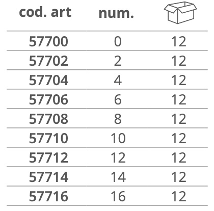 Dimensioni ASTUCCINO ETERNA PIATTO