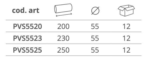 Dimensioni RICAMBIO RULLO PROFESSIONALE