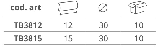 Dimensioni RICAMBIO RULLOTTO