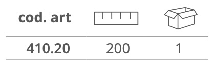 Dimensioni RULLO PER DECORATIVI