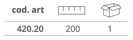Dimensioni RULLO PER DECORATIVI
