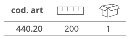 Dimensioni RULLO PER DECORATIVI